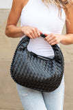 Paige Woven Handbag