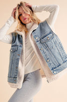 Denim & Wool Vest