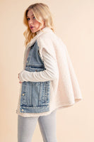 Denim & Wool Vest