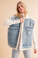 Denim & Wool Vest