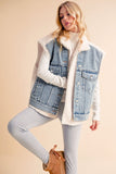 Denim & Wool Vest