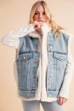 Denim & Wool Vest