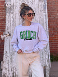 Grinch Please Graphic Sweatshirt