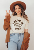 VHS Vibes Only Graphic Tee PLUS SIZE