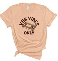 VHS Vibes Only Graphic Tee PLUS SIZE