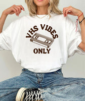 VHS Vibes Only Graphic Tee PLUS SIZE