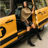 Mishel Suede Knee High Boots