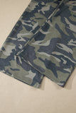 Camo Print Slim Tank Pant Suit Set