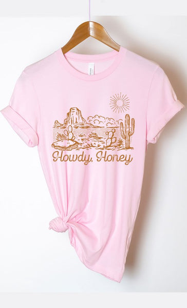 Howdy Honey Graphic Tee PLUS SIZE