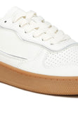 Faux Leather Everyday Sneakers