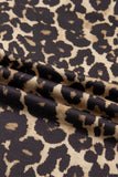 Leopard & Pink Detail Oversized T Shirt Dress