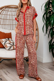 Nyla Contrast Leopard Lounge Set