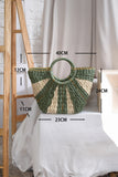 Rachel Handwoven Straw tote Bag