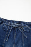 Aleah Hem Wide Leg Denim Jeans, Pants