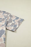 Mya Camo Loose Tee Set