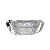 Womens Waist Large-Capacity Cotton Jacket-Style Crossbody Bag