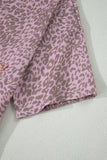 Leopard Retro Star Studded Short Sleeve Tee