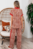 Nyla Contrast Leopard Lounge Set
