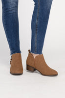 Side Zip Ankle Booties