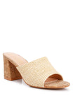 ADDIE Block Heel Slip On Sandals