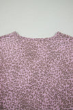Leopard Retro Star Studded Short Sleeve Tee