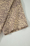 Leopard Retro Star Studded Short Sleeve Tee