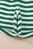 Striped Casual Terry Lounge Set