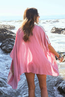 Printed Short Sleeve Kimono