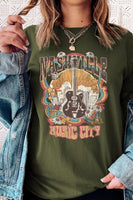 Nashville Music City Unisex Tee