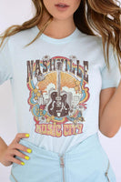 Nashville Music City Unisex Tee