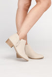 Side Zip Ankle Booties