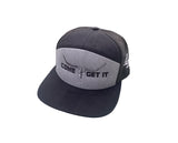 Come Get It L&L Flat Bill Cap Black