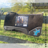 Best Ever OG 30x30 1 Inch Brown Felt Pad - Blue Crown