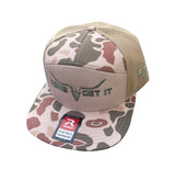 Come Get It L&L Flat Bill Cap - Camo