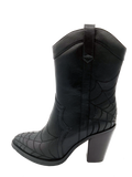 Dark Haunt Spider Web Cowboy Boot