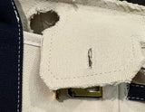 The Weekender Distressed Canvas Buckle Tote