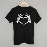 Skeleton Hands Heart