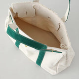The Weekender Distressed Canvas Buckle Tote