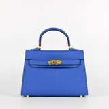 Mini Kelli Buckle Leather Bag