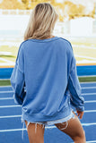 Tru Sequin Star Americana Sweatshirt