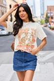 Keep It Cowboy Ivory Graphic Tee