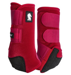 Classic Equine Legacy2 Front Support Boots - FRONT CRIMSON