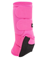 Classic Equine Legacy2 Front Support Boots - FRONT PINK