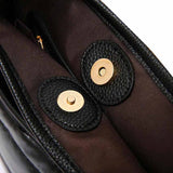 Women's Solid Quilted Shiny Puffer Crossbody Bag
