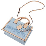True Religion Bombe Logo Denim Tote with Strap
