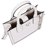 True Religion Modern Edge White Charm Tote