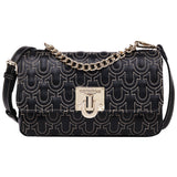 True Religion Horseshoe Quilted Flap Shoulder Bag