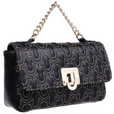 True Religion Horseshoe Quilted Flap Shoulder Bag