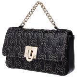 True Religion Horseshoe Quilted Flap Shoulder Bag