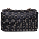 True Religion Horseshoe Quilted Flap Shoulder Bag
